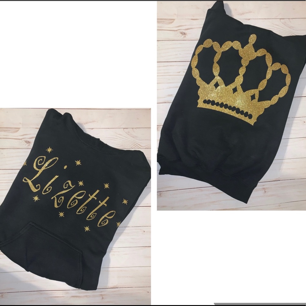Black kids hoodie